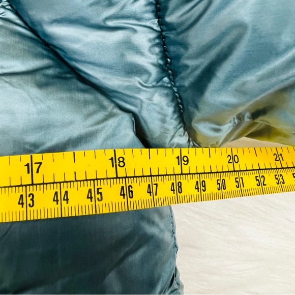 Save the Duck Joan Water Repellent Recycled Nylon Puffer Jacket in Heaven Blue - Picture 16 of 16